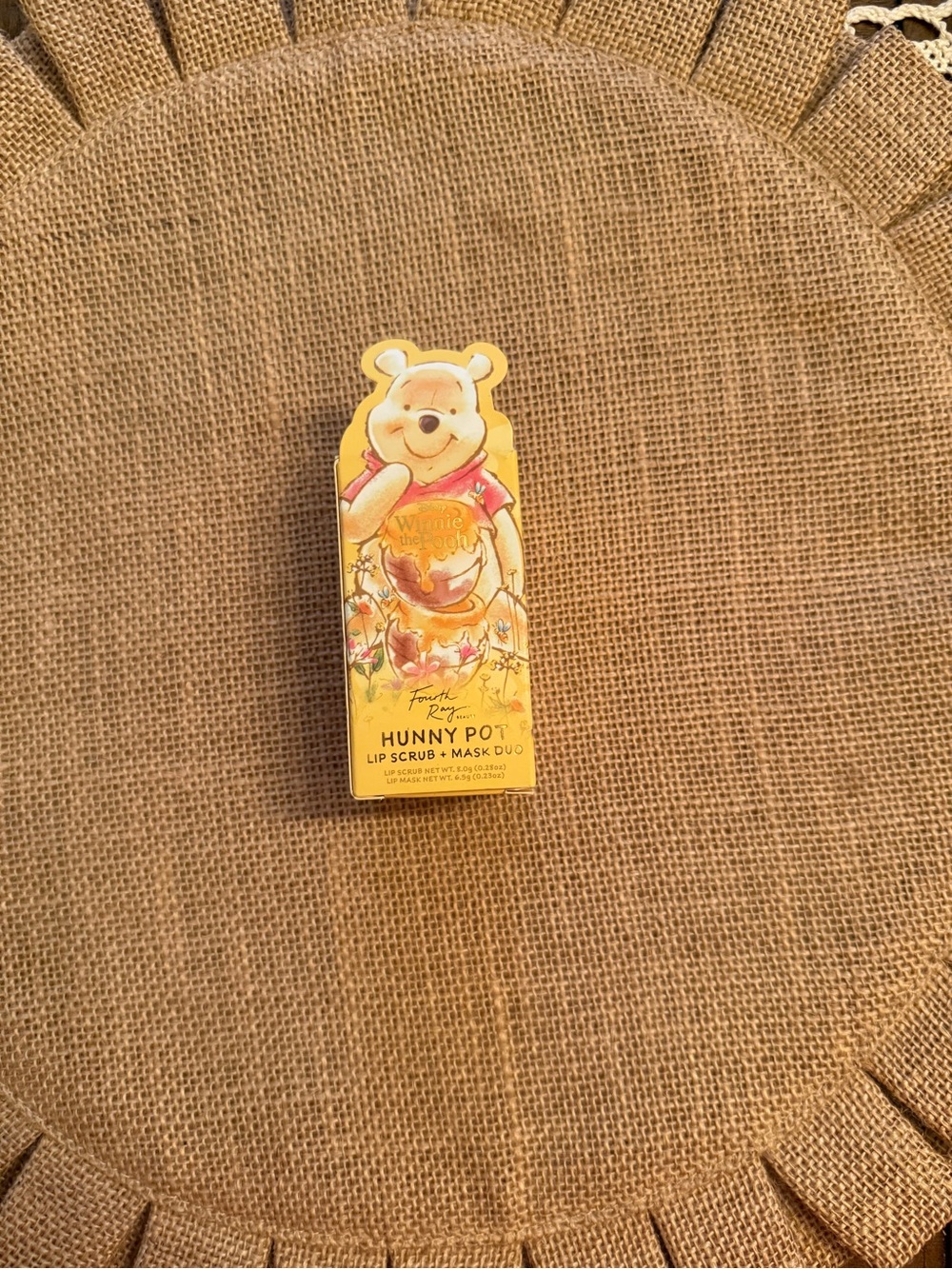 Hunny Pot Lip Scrub + Mask Duo - Yellow